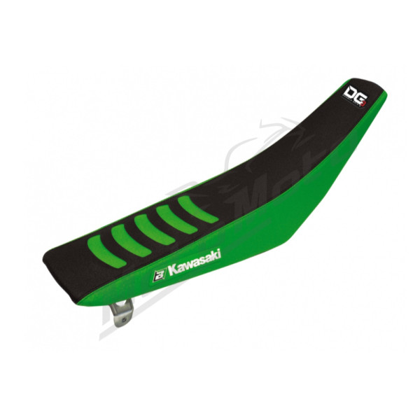 Blackbird sėdynės užvalkalas DOUBLE GRIP 3 KAWASAKI KX 85 14-25 Žalia/Juoda