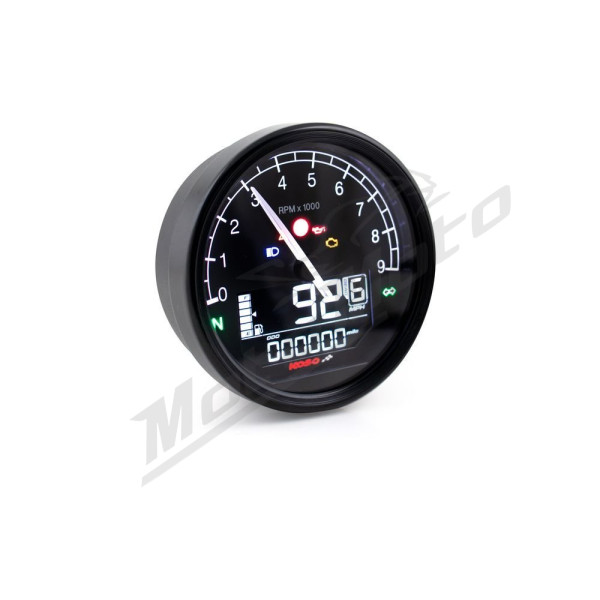 KOSO NORTH AMERICA D80-HD TNT-05 Speedometer/Rev counter with ABE