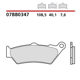 Brembo stabdžių trinkelės Carbon-Ceramic APRILIA / BMW / DUCATI/ HONDA / KTM / MOTO GUZZI / MOTO MORINI / YAMAHA