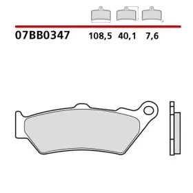 Brembo stabdžių trinkelės Carbon-Ceramic APRILIA / BMW / DUCATI/ HONDA / KTM / MOTO GUZZI / MOTO MORINI / YAMAHA