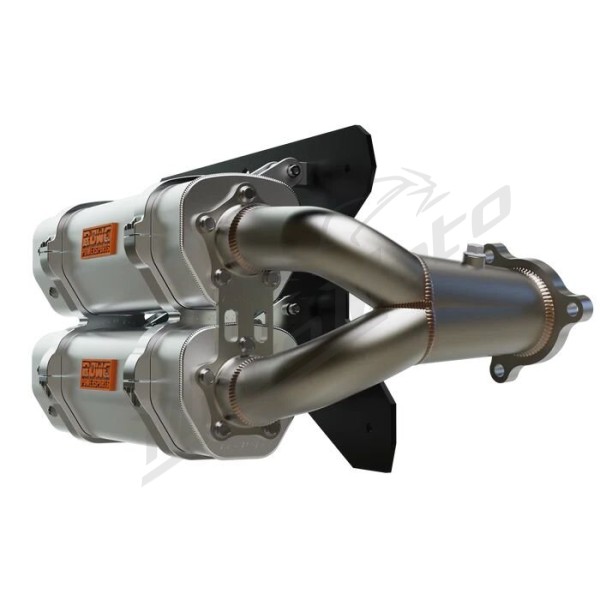 RJWC POWERSPORTS APX Aluminium Slip-On Muffler Polaris RZR XP 1000 Turbo / RZR XP 4 1000cc 16-21