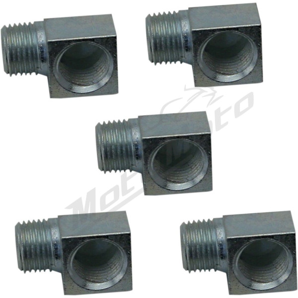 S&S CYCLE Supply/Return Line Elbow 5pcs 90°