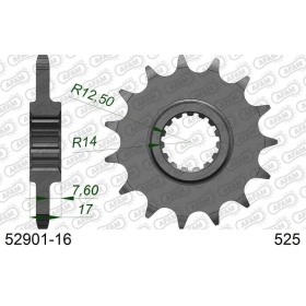 AFAM Steel Standard Front Sprocket 52901 - 525 14-16 teeth DUCATI PANIGALE / STREETFIGHTER / MULTISTRADA 1100-1299c 14-25