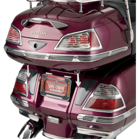 SHOW CHROME Galinių šoninių daiktadėžių LED apšvietimo ir apdailos kompl. Honda GL 1800 01-10