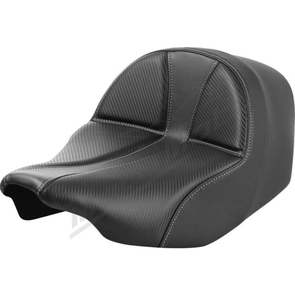 SADDLEMEN Dominator Carbon Fiber Seat Harley Davidson FLHX / FLTRX / FLTRXSE / FLTRXSTSE 1923-2147 23-25