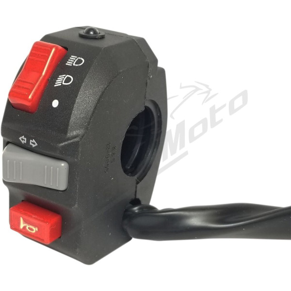 K&S TECHNOLOGIES Offroad Handlebar Switch with 9-Pin Connector 22 mm