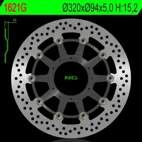 NG Priekinis plaukiojantis stabdžių diskas 320x94x5mm Honda CBR 1000cc 08-16