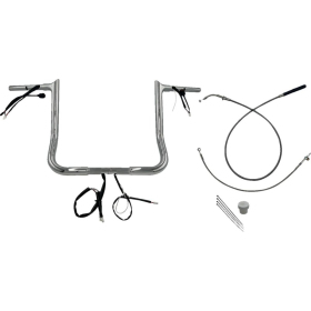 FAT BAGGERS INC. Pointed Top Handlebar Kit Chrome 91.5x35.5cm Harley Davidson FLHX / FLHXSE / FLHXLSE 1923-1977 23-26 