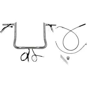 FAT BAGGERS INC. Pointed Top Handlebar Kit Chrome 91.5x35.5cm Harley Davidson FLHX / FLHXSE / FLHXLSE 1923-1977 23-26 