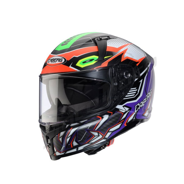Helmet Caberg Avalon X Gurkha matte black/orange/purple