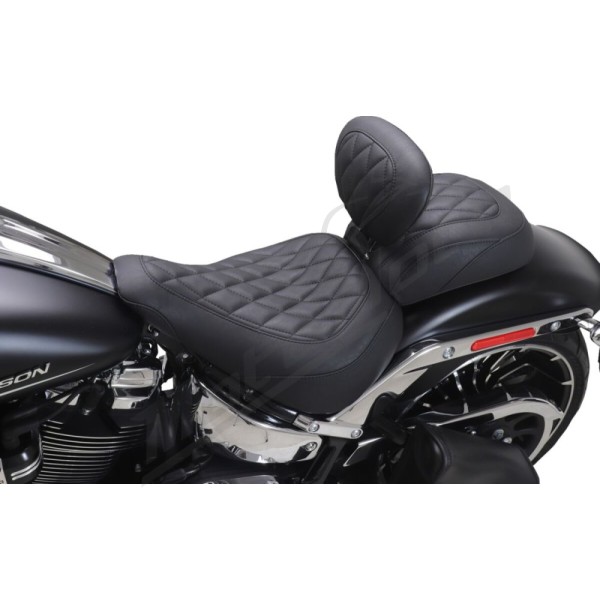 MUSTANG Wide Tripper™ Passenger Seat Harley Davidson FXBR 1923 23-26