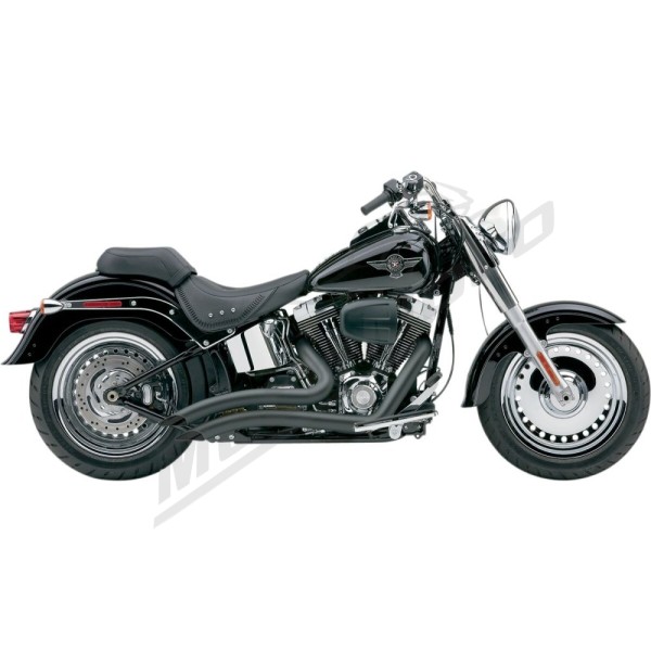 COBRA Speedster Swept Short Exhaust System Harley Davidson FLSTC / FLSTF / FLSTN / FXS / FXSTB / FXSTC 1584cc 07-11
