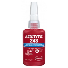 LOCTITE 243 Sriegių Klijai Vidutinės Fiksacijos, Mėlyni - 50ml