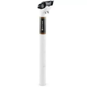 UNO TS 717 Bicycle Seatpost - 350mm Ø27.2 White/Black
