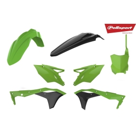 Polisport plastikų komplektas Kawasaki KX 250cc 17-20 Žalia / Juoda