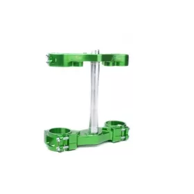 KITE MX-EN Triple Clamps Green Kawasaki KX 250/450F 12-20