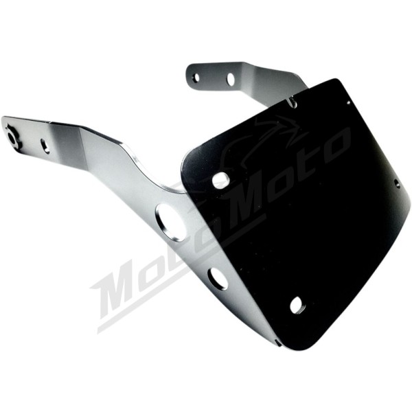 CYCLE VISIONS Curved License Plate Holder Harley Davidson XL 883-1200cc 09-22