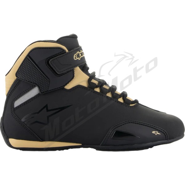 ALPINESTARS Stella Sektor Moteriški Batai Juodi / Auksiniai