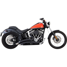 VANCE & HINES 2-into-2 Big Radius Exhaust System Harley Davidson FXSTSI / FXSTDI / FXST / FLSTF / FLST 1340-1800cc 86-11