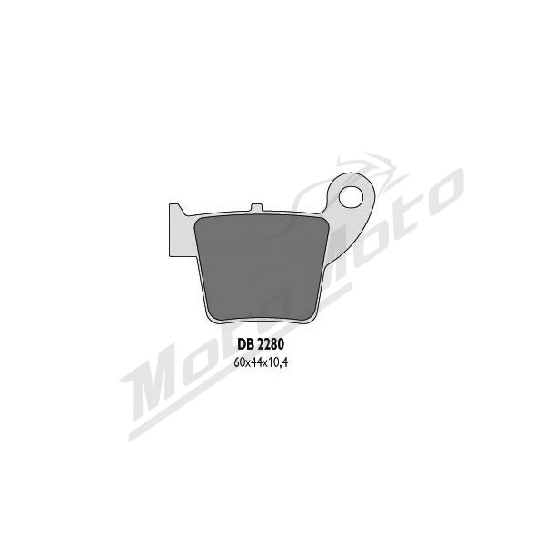 Delta braking pads Honda CR / CRF 125-450 02-16