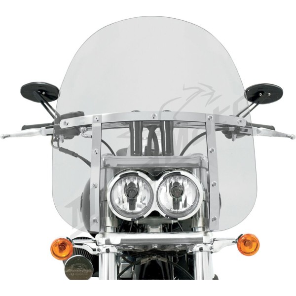 MEMPHIS SHADES HD Memphis Fats Windshield 43cm Harley Davidson FXDF / FXDFSE / FXDFSE2 1584-1800 08-17