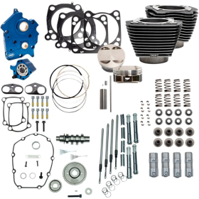 S&S CYCLE 128" Power Package Engine Performance Kit Harley Davidson FLHTCUTG / FLHTK / FLHTKL 1868-1923cc 17-23