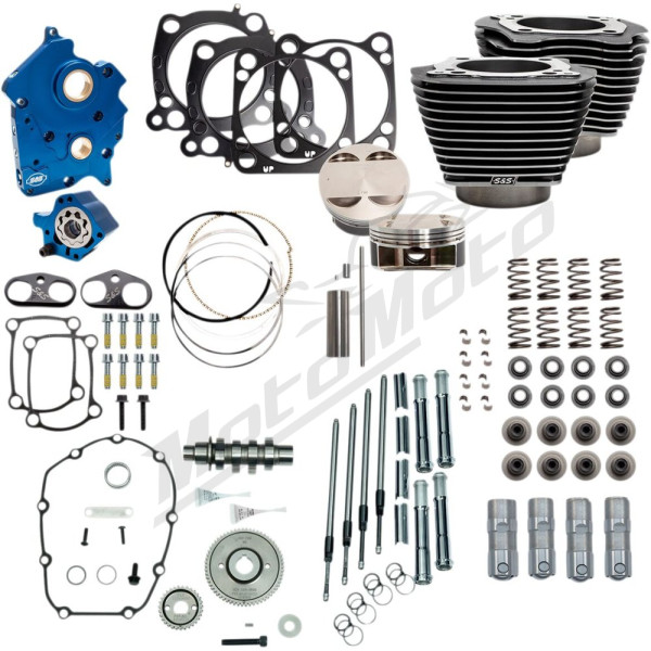 S&S CYCLE 128" Power Package Engine Performance Kit Harley Davidson FLHTCUTG / FLHTK / FLHTKL 1868-1923cc 17-23