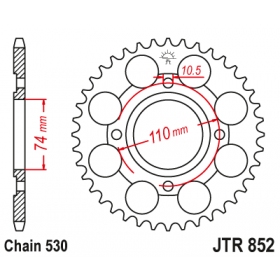 Rear sprocket JTR852