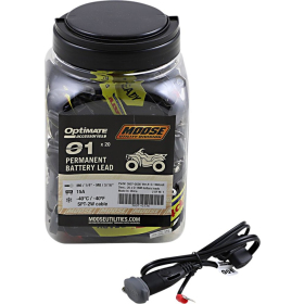 MOOSE OFFROAD FOUR WHEEL O1 Permanent Battery Lead 51 cm