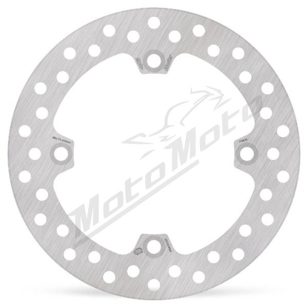 MOTO-MASTER Vintage Rear Brake Disc Honda CR 125/500 89-01