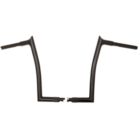 FAT BAGGERS INC. Pointed Top Handlebar Black  89x35.5cm Harley Davidson FLFB / FLHRXS / FLTRT / FXSB 1584-1868 07-25