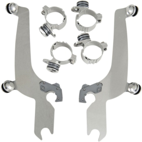 MEMPHIS SHADES HD Sportshield Trigger-Lock Complete Mount Kit Harley Davidson FXDWG / FXST / FXSTB / FXSTD / FXWG 1340-1584 80-13