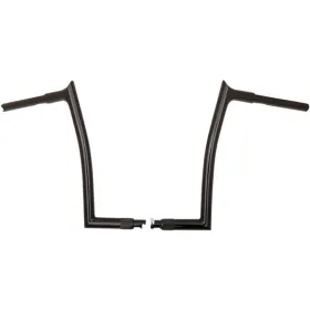 FAT BAGGERS INC. Pointed Top Handlebar Black  89x35.5cm Harley Davidson FLFB / FLHRXS / FLTRT / FXSB 1584-1868 07-25