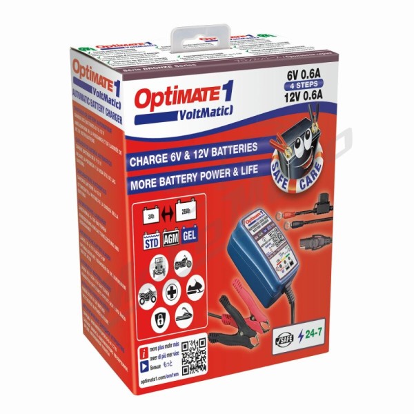 TECMATE OptiMate 1 6/12V Battery Charger