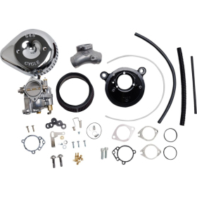 S&S CYCLE Super G Carburetor with Stealth Air Cleaner Kit Harley Davidson FLH / FLHR 1340cc 84-99
