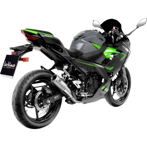 LEOVINCE LV Corsa Titanium Slip-On Muffler KAWASAKI Z 400-500 19-25/EX 400 18-23