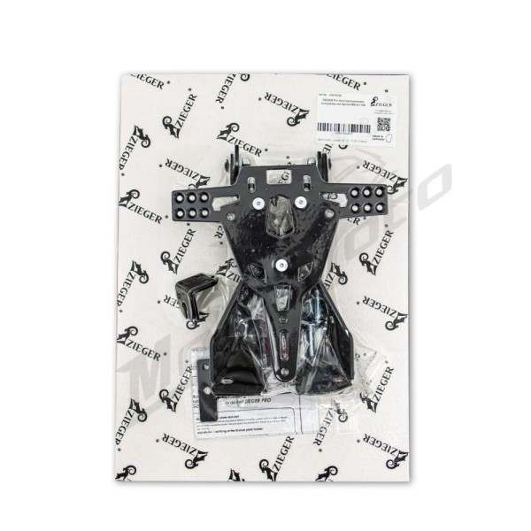 ZIEGER PRO License Plate Holder Type A Aprilia RSV4 1100 23-24