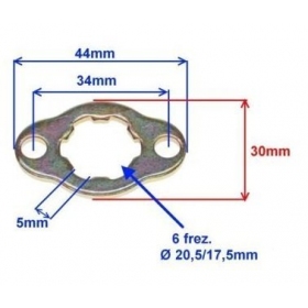 Front sprocket holder SHINERAY XY125-10D