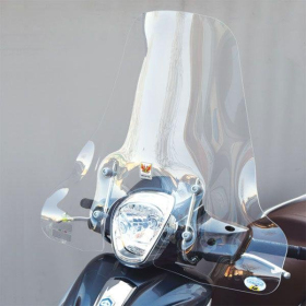 Issota Priekinis Stiklas Piaggio Medley / Medley Sport 125-150cc 16-20 Skaidrus