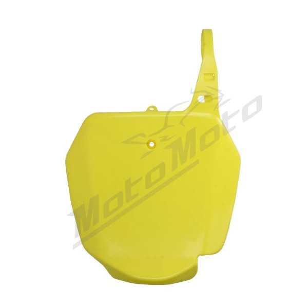 Priekinio numerio plastikas geltonas CEMOTO Suzuki RM 85 2002–2023