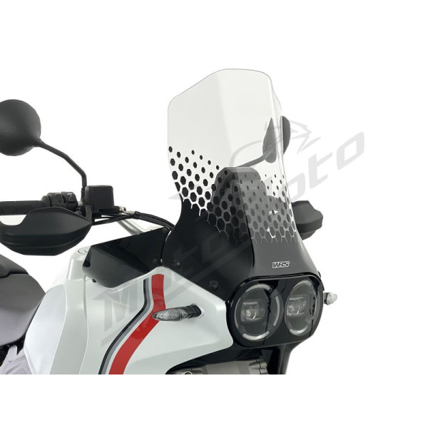 WRS DU023T CAPONORD Windscreen Clear Ducati Desert X 950 ABS 22-24