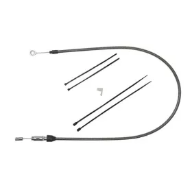 MAGNUM SHIELDING Karbon Fiber Quick Connect Upper Clutch Cable Harley Davidson FLHC / FLTRKSE / FLTRX / FLTRXS / FXLR 1750/1977 18-24 132cm 