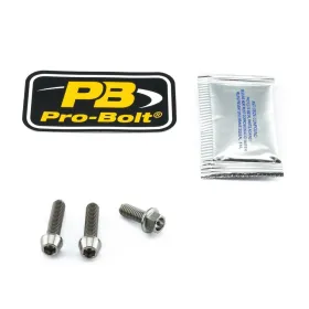 PRO BOLT Titanium Brake & Clutch Lever  Pinch Bolt Kit BMW / KTM 990-1190cc 07-21