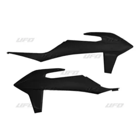 Ufo radiator caps KTM SX / SX-F 125-450cc 19-20 Black
