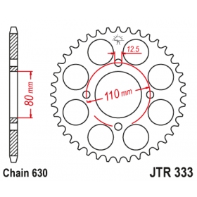 Rear sprocket JTR333