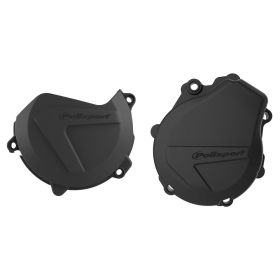 Polisport alternator cover (lid) cover kit and clutch cover and water pump cover kit KTM / Husqvarna 450-501 17-23