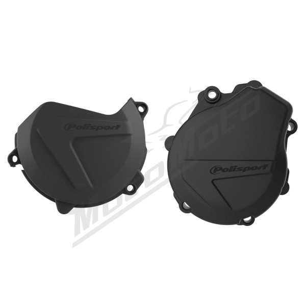 Polisport alternator cover (lid) cover kit and clutch cover and water pump cover kit KTM / Husqvarna 450-501 17-23