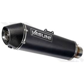 Muffler YASUNI SuperBike Evo 4T Black Carbon HONDA CBR 250cc 2011-2017