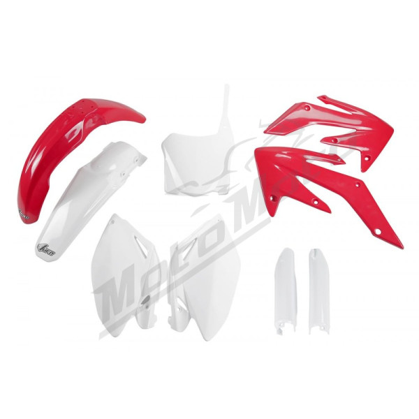UFO Plastikų kompl. su šakių apsaugomis Honda CRF 250R 08-09