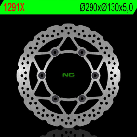NG BRAKES Front Wave Fixed Brake Disc 290mm Kawasaki Ninja / Z / ZX 250cc 08-13